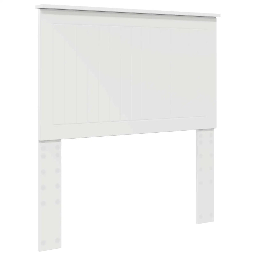 Struttura del letto Bianco 90 x 200 cm Pino massello 3411055