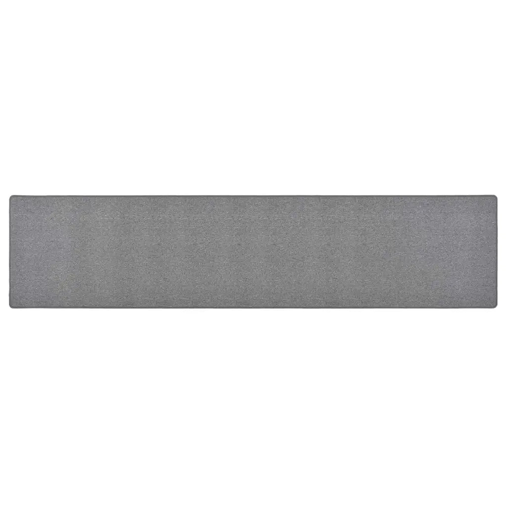 Tappeto Corsia Grigio Scuro 80x400 cm 326977