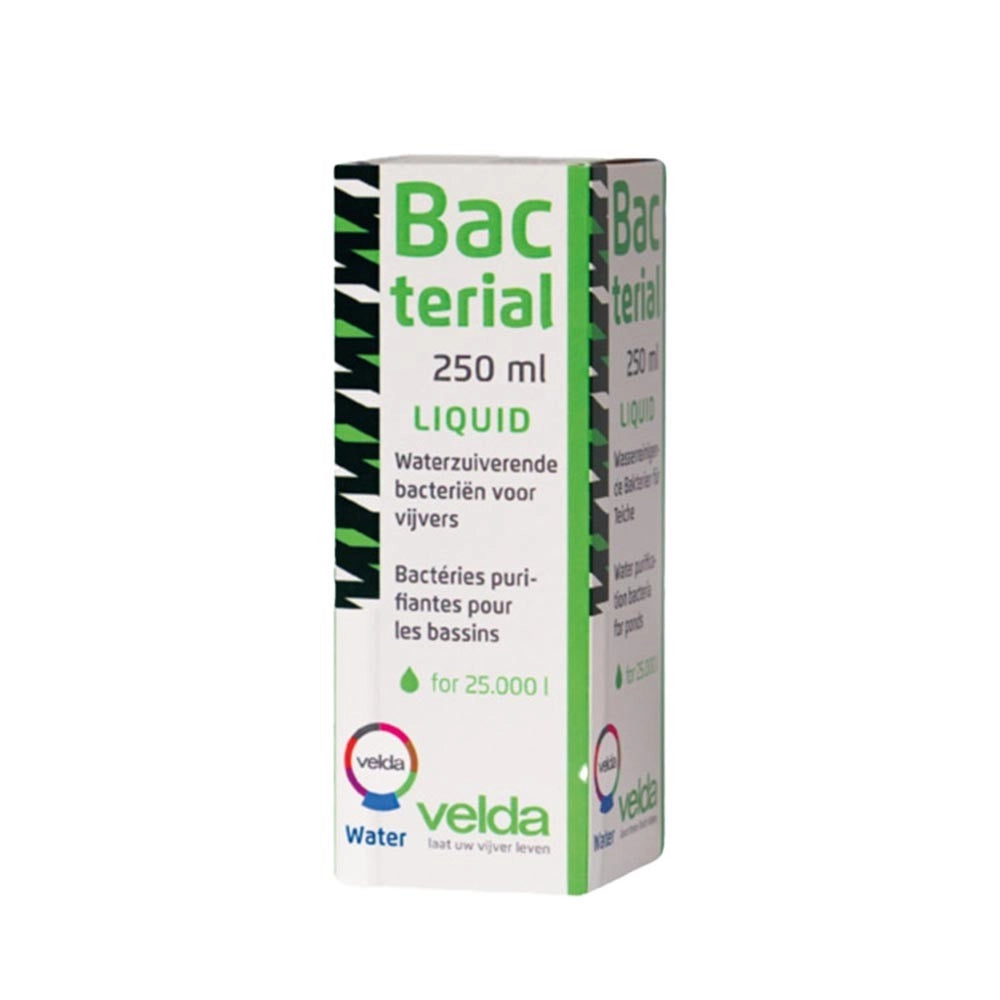 Velda Bacterial Liquid - attivatore batterico liquido per laghetti Formato: 250 ml