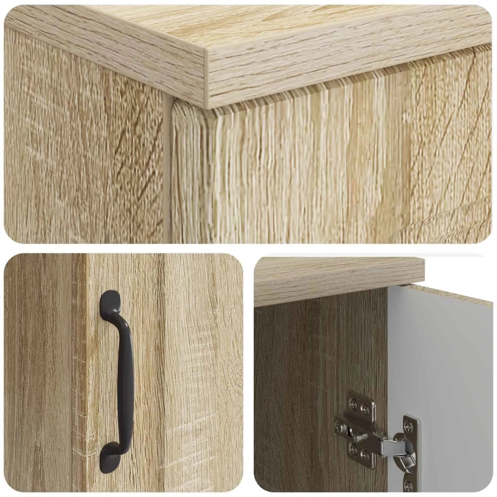 Scrivania Rovere Sonoma 142,5 x 50 x 75 cm Legno ingegnerizzato