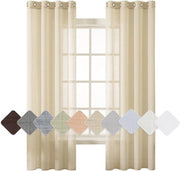 Vetrata - sostenibile - vetrata lussuosa per camera da letto soggiorno sala da pranzo - vetrata di alta qualità voile - tenda vetrata