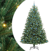 Albero di Natale | Decorazioni natalizie Artificiale con Rami Pieghevoli Verde 240 cm