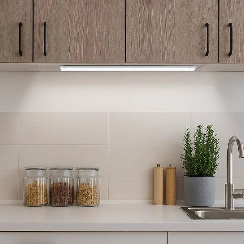 Lampada sottopensile LED 18W bianca Rabalux Batten light2