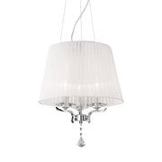 Lampadario Classico Pegaso Metallo Bianco 3 Luci E14