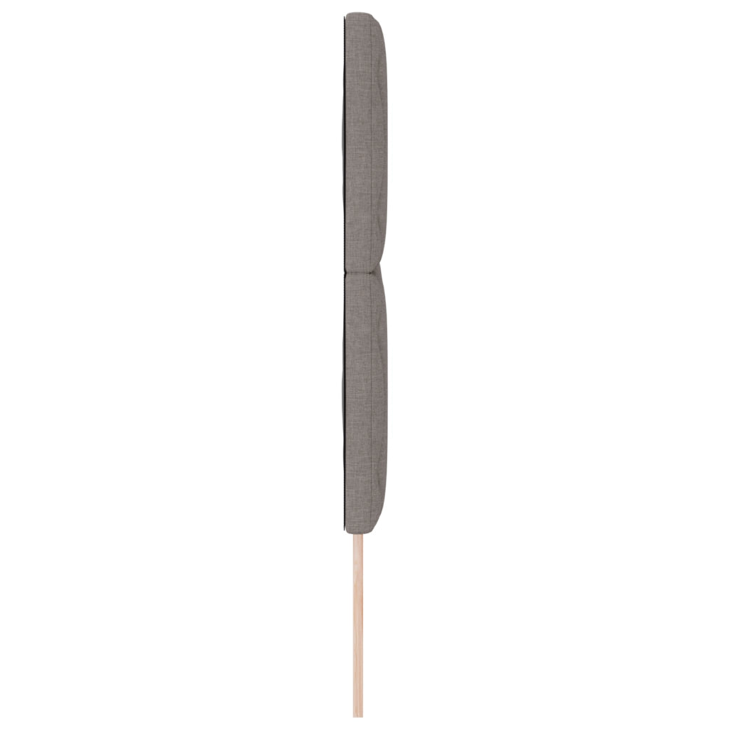 Testata LED  Design Blocchi Diamante Tortora 160 cm Tessuto