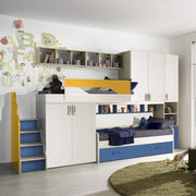 Cameretta soppalco 398,4x94,5x245,3 cm