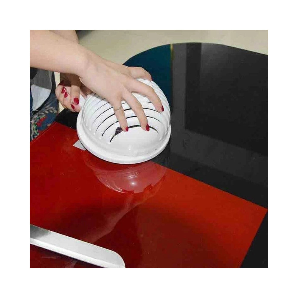 Trade Shop - Affettatutto Frutta Verdura Taglia Trita Sminuzza Affetta Insalata Frutta -