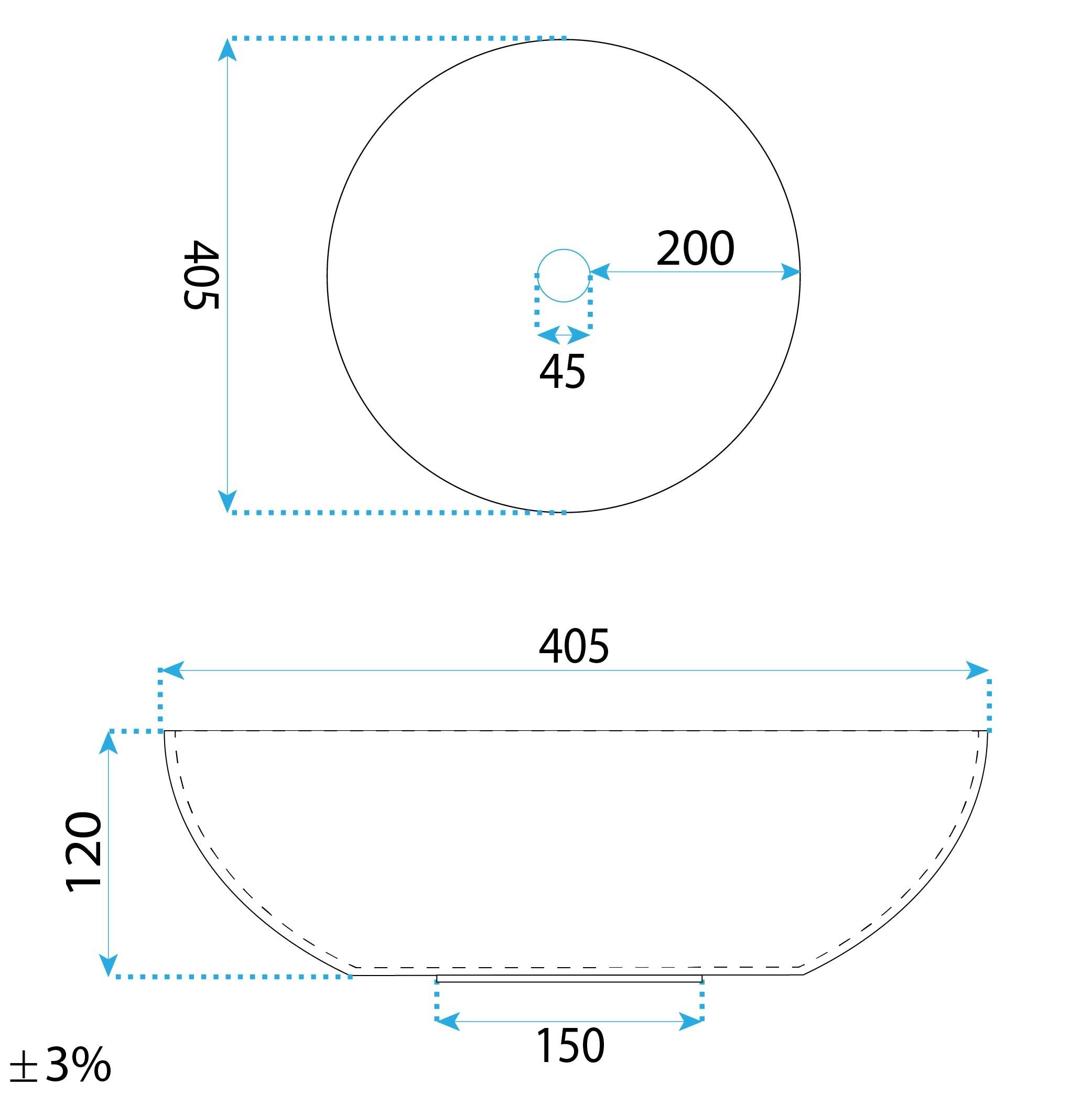 Lavabo Da Appoggio Rea Anika