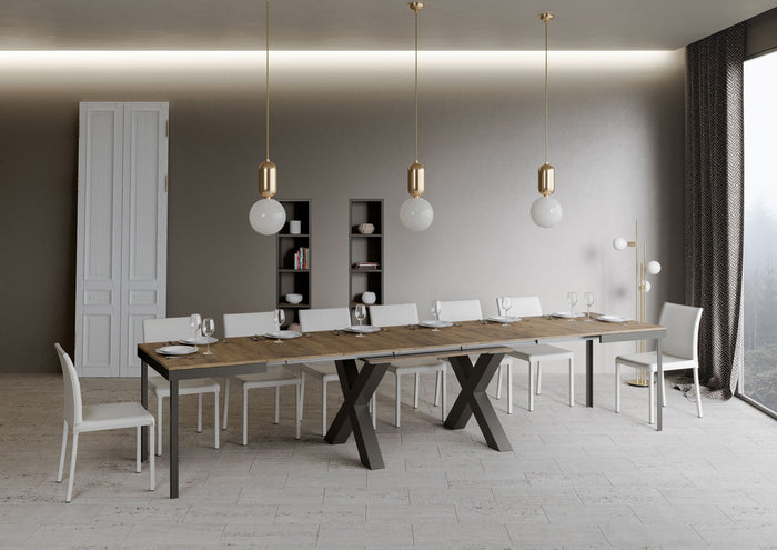 Tavolo Allungabile 180-440x90x80 cm Traffic Evolution Noce