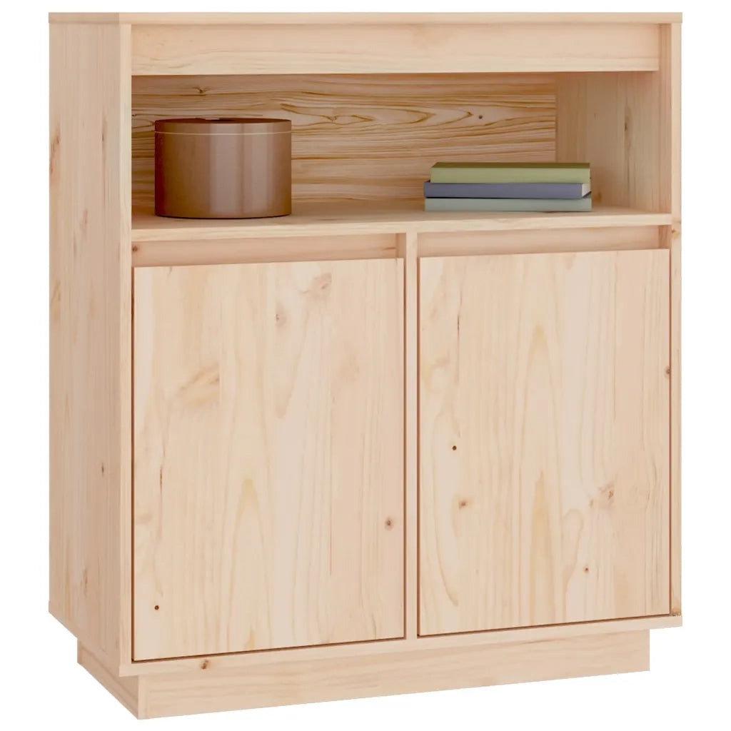 Credenza 70x34x80 cm in Legno Massello di Pino cod mxl 16752