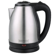 Trade Shop - Bollitore Elettrico In Acciaio Inox 1,8lt 2200w Acqua Calda Bollilatte Silver -
