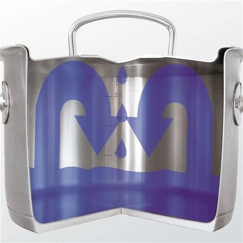 Fissler 084-128-16-000-0 Original-Profi Collection Pentola in Acciaio Inox 2.1 L Adatta a Tutti i Piani Cottura incluso Coperchio Metallico colore Argento