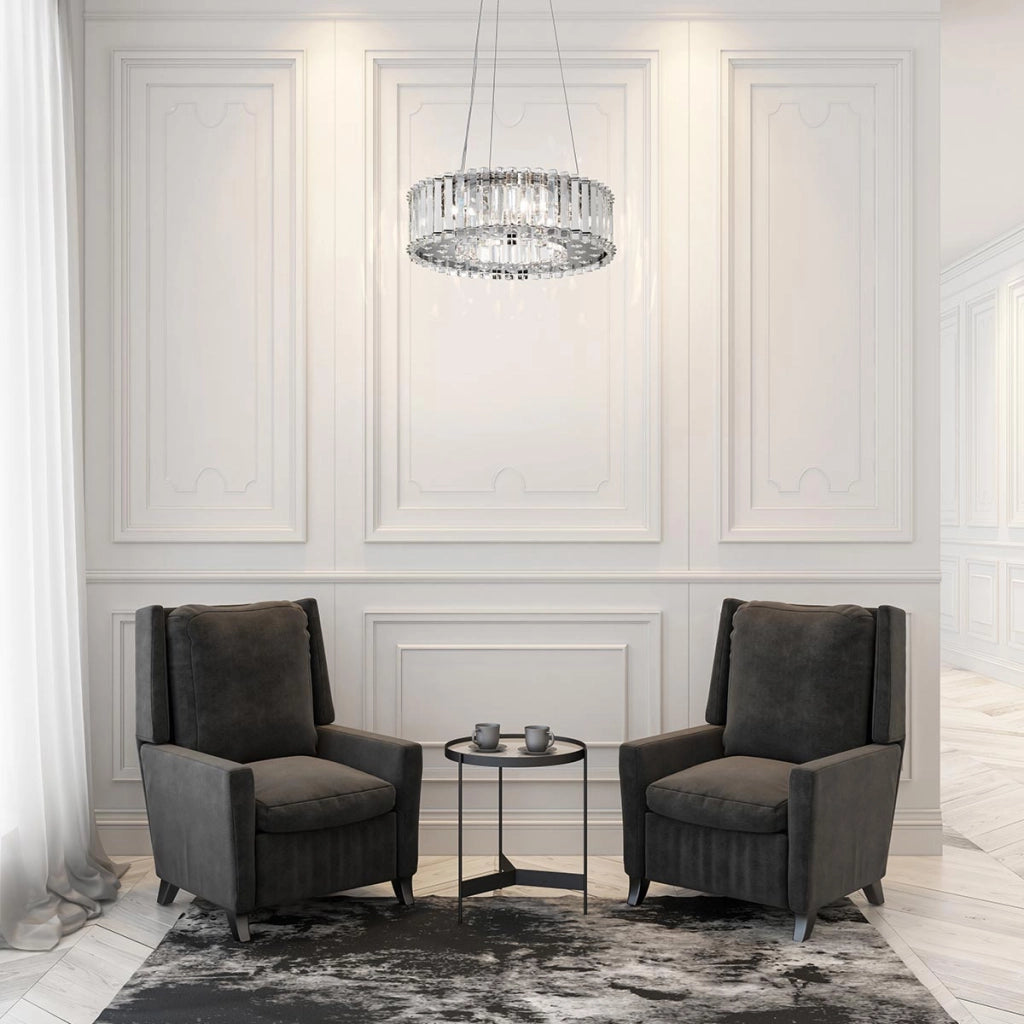 Lampadario cristallo cromato Crystal Skye 6xG9 Kichler