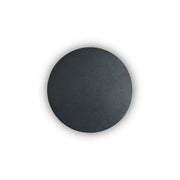 Applique Moderna Cover Alluminio Nero Led 9,5W 3000K Luce Calda D15Cm