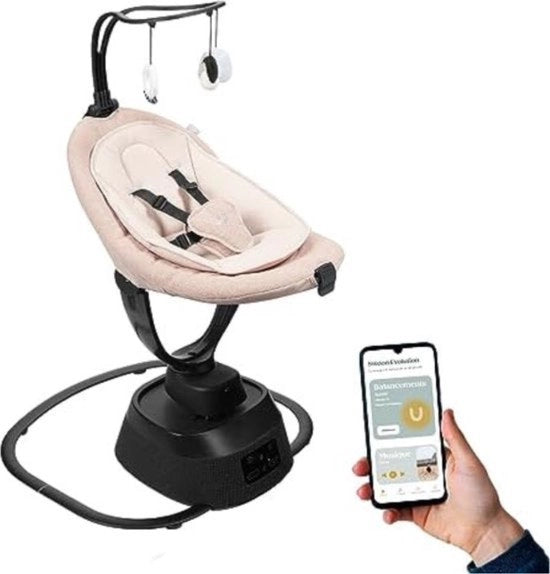 Seggiolone Elettrico per Bambini - Seggiolone Elettrico per Neonati - Seggiolone Elettrico per Bambini con Movimento Laterale - Seggiolone Elettrico per Bambini con Funzione Schiocco - Seggiolone Elettrico per Neonati con Funzione Schiocco