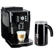 De'Longhi Magnifica S macchina caffe' automatica ECAM21.118.B, macinatore integrato, Cappuccino System, 1450W, 1,8L, nero