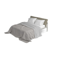 Lenzuolo Sopra in Tinta Unita Grigio Chiaro Singolo