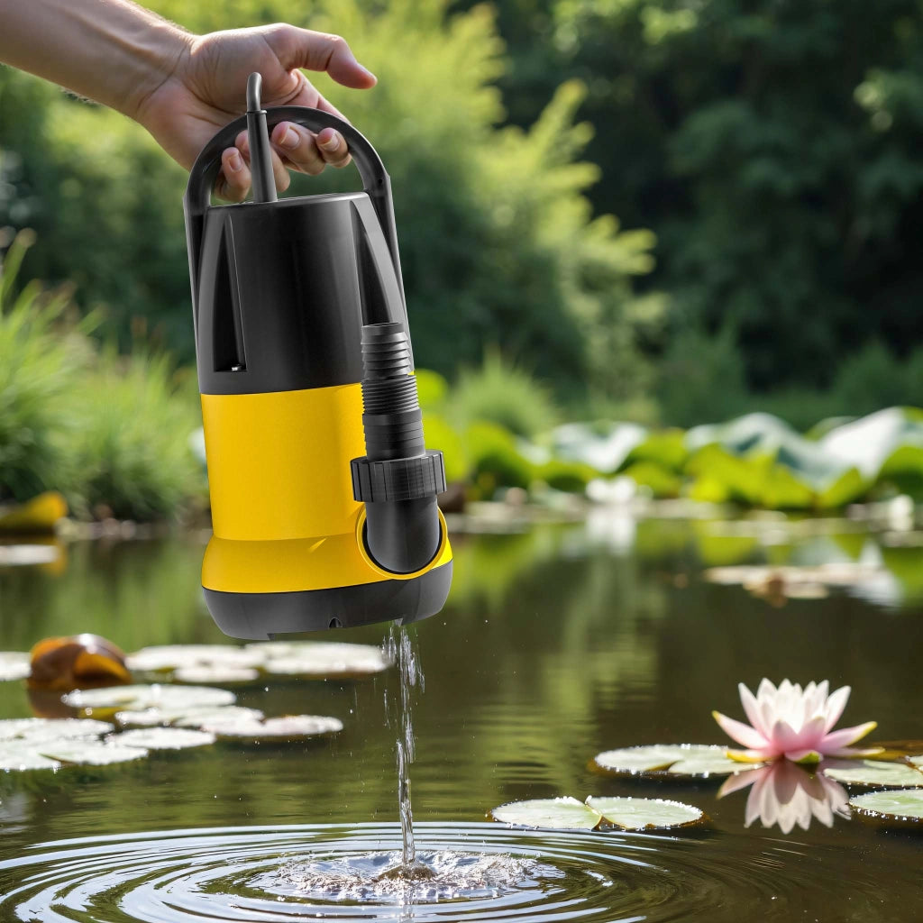 Pompa sommersa acque nere 7000 l/h 400 w prevalenza 7,5 m Elettropompa a immersione