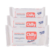SET 3 CONFEZIONI DI CHILLY SALVIETTE INTIME 12 PZ DELICATE
