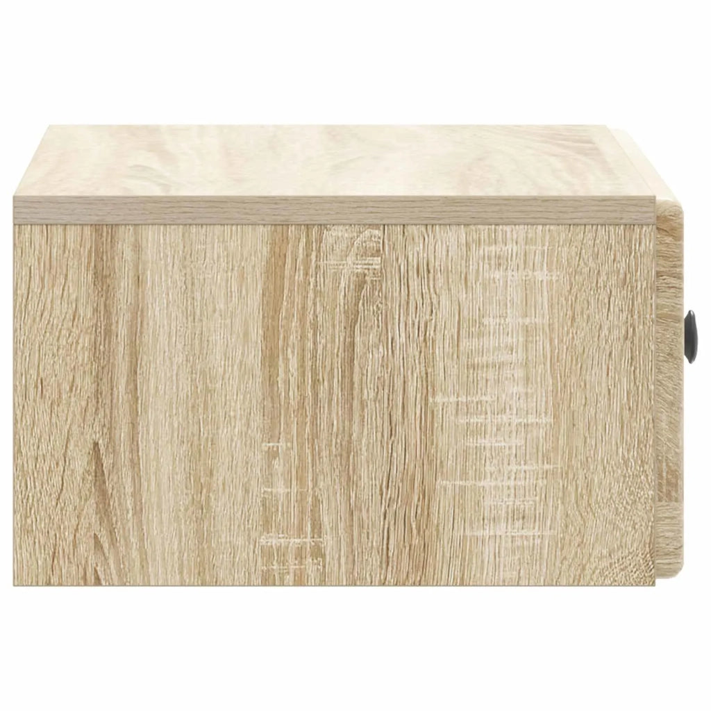 Mobiletto da notte a muro Rovere Sonoma 49 x 34,5 x 20 cm 899129