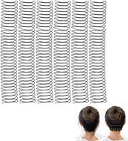 Cintura per Capelli Metallica - Antiscivolo - Resistente - 6 Pezzi - Impermeabile - Metallo Solido - Cinturino per Capelli
