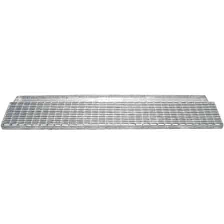 GRIGLIA CON TELAIO ANTITACCO 100x25 cm