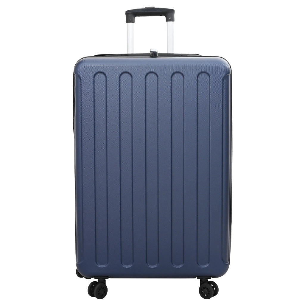 Valigia pieghevole rigida 28" Blu scuro 50x30x76 cm ABS