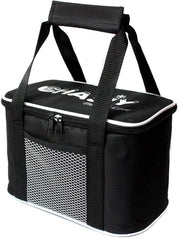 Mini portasigarette invernale 6L, sacchetto picnic impermeabile, borsa termica per pranzo, sacchetto portapacchi opzionabile, borsa per lavoro, scuola, picnic, viaggio (nero)