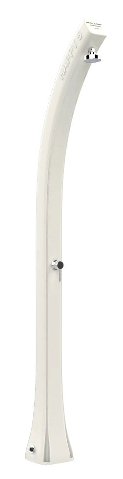 Doccia Solare da Giardino 28L Miscelatore Arkema Happy Five Bianco