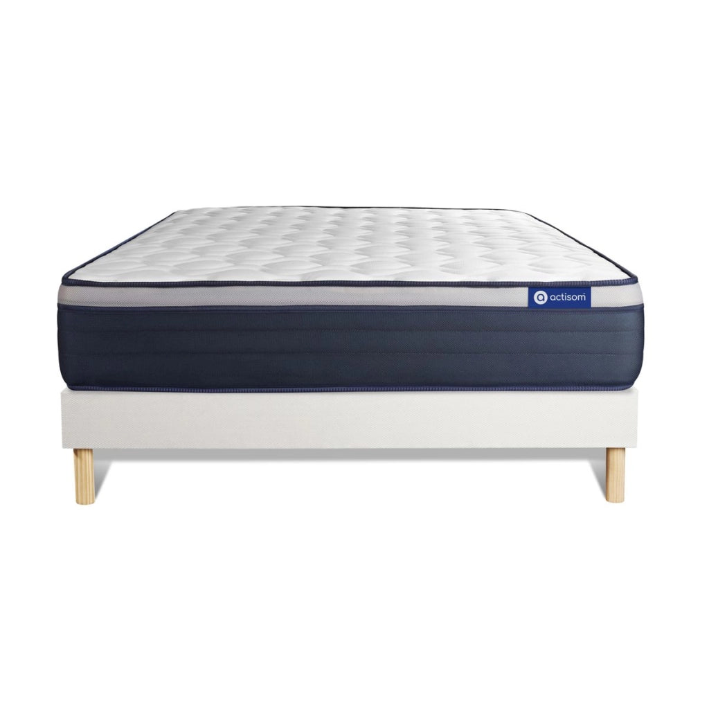 Kit rete e materasso Actiflex max 120x220cm - Spessore : 26cm - Molle insacchettate e memory foam - rigido