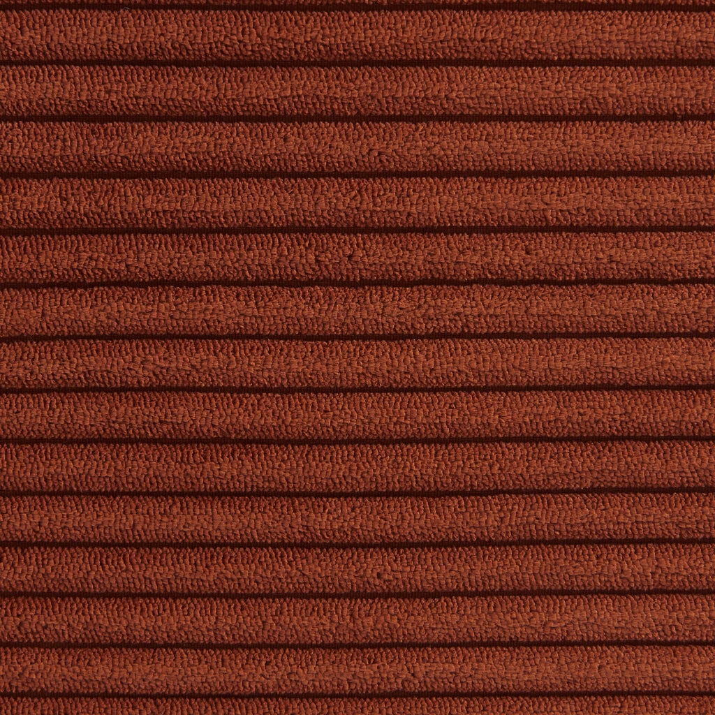 Divano modulare velluto, 2 posti, terracotta