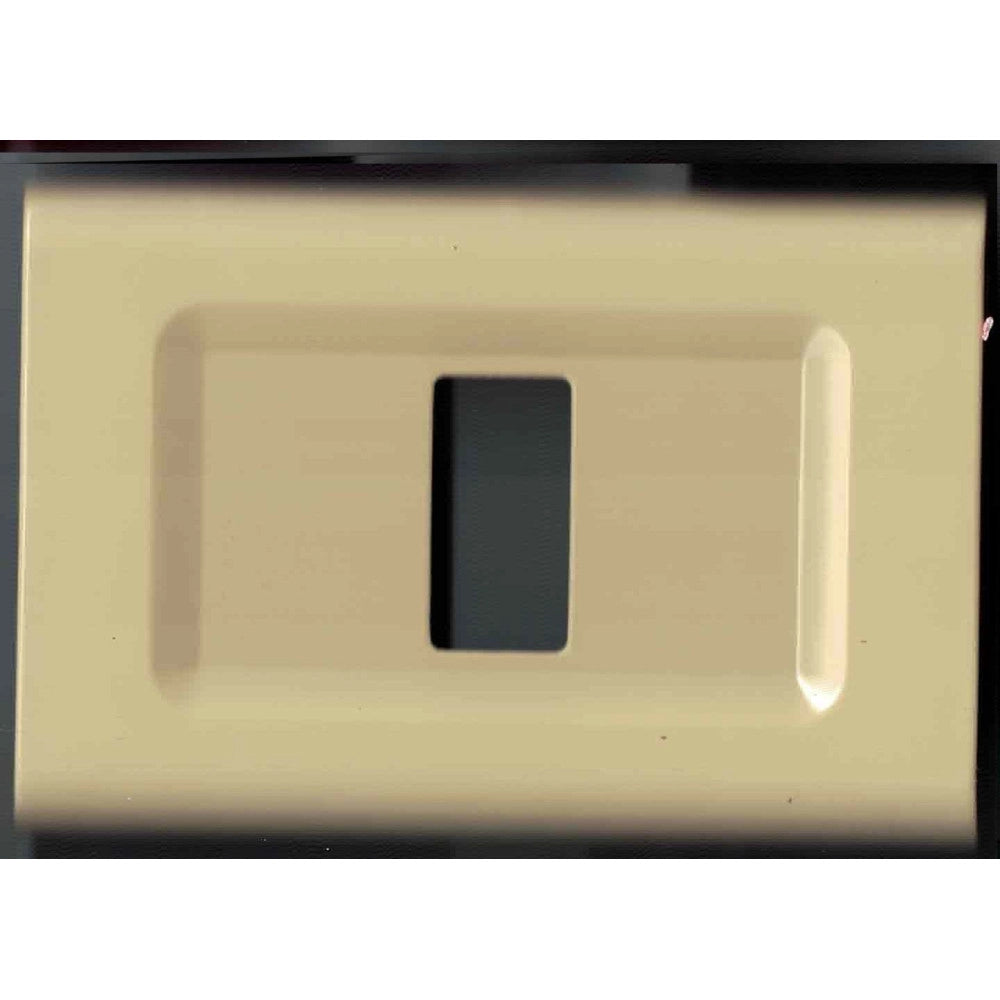 Trade Shop - Placchette Placche In Abs Serie Magic Elite Bticino Compatibili Color Copriprese - Avorio -3 Fori     -