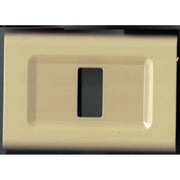 Trade Shop - Placchette Placche In Abs Serie Magic Elite Bticino Compatibili Color Copriprese - Avorio -3 Fori     -