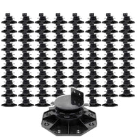 Set 80 supporti per pavimenti galleggianti, Altezza regolabile 33-64mm Max 2700 kg, Piedini Decking