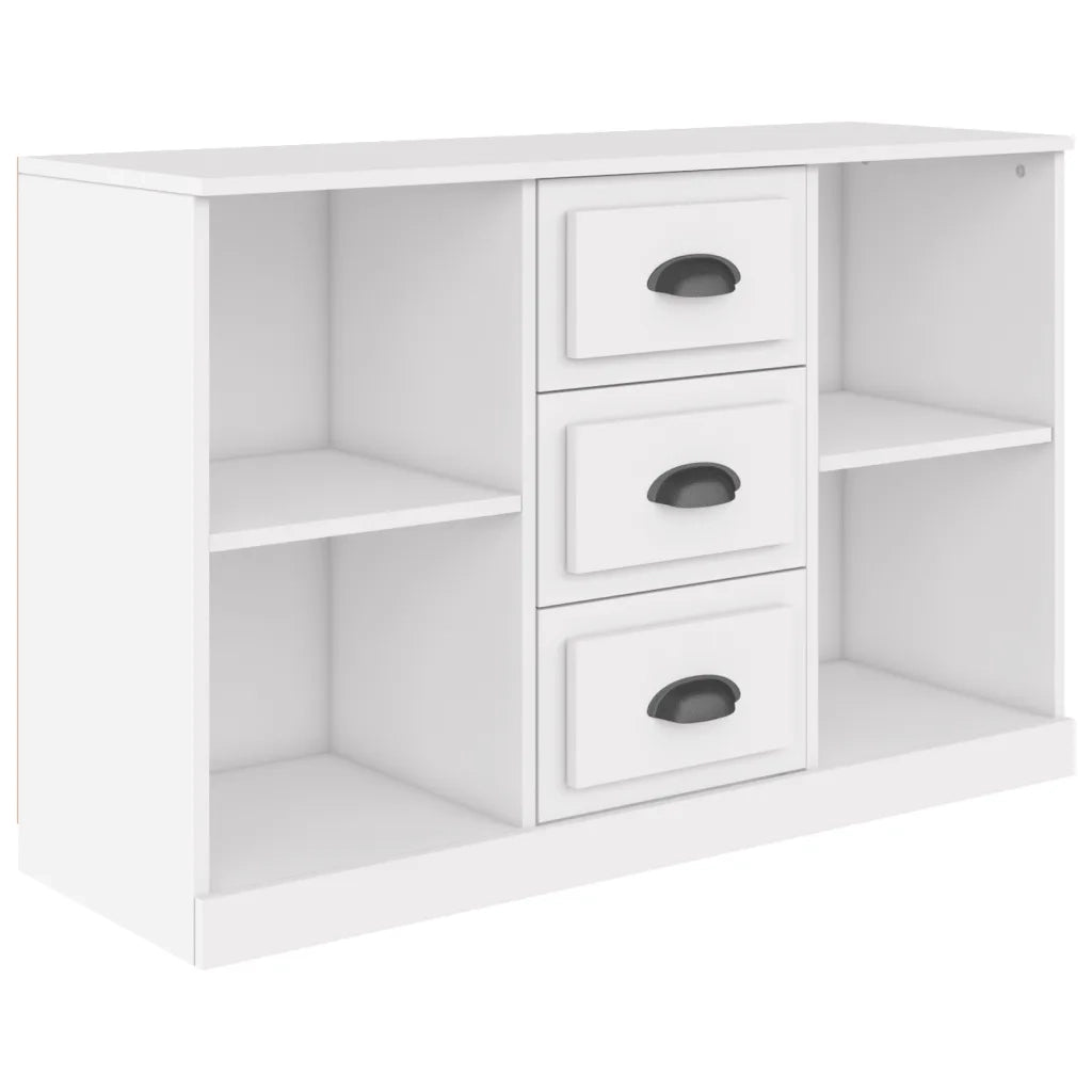 Credenza Bianca 104,5x35,5x67,5 cm in Legno Multistratocod mxl 105876