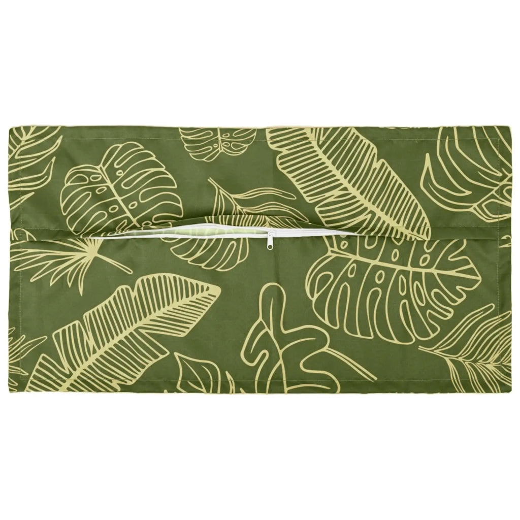 Federa 12 pcs HOUTEN Design a foglia 40 x 80 cm Poliestere 918303