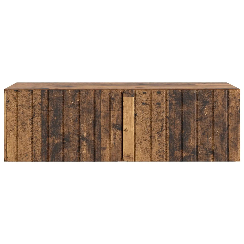Mobile Porta TV da Muro Legno antico 98 x 41 x 30 cm