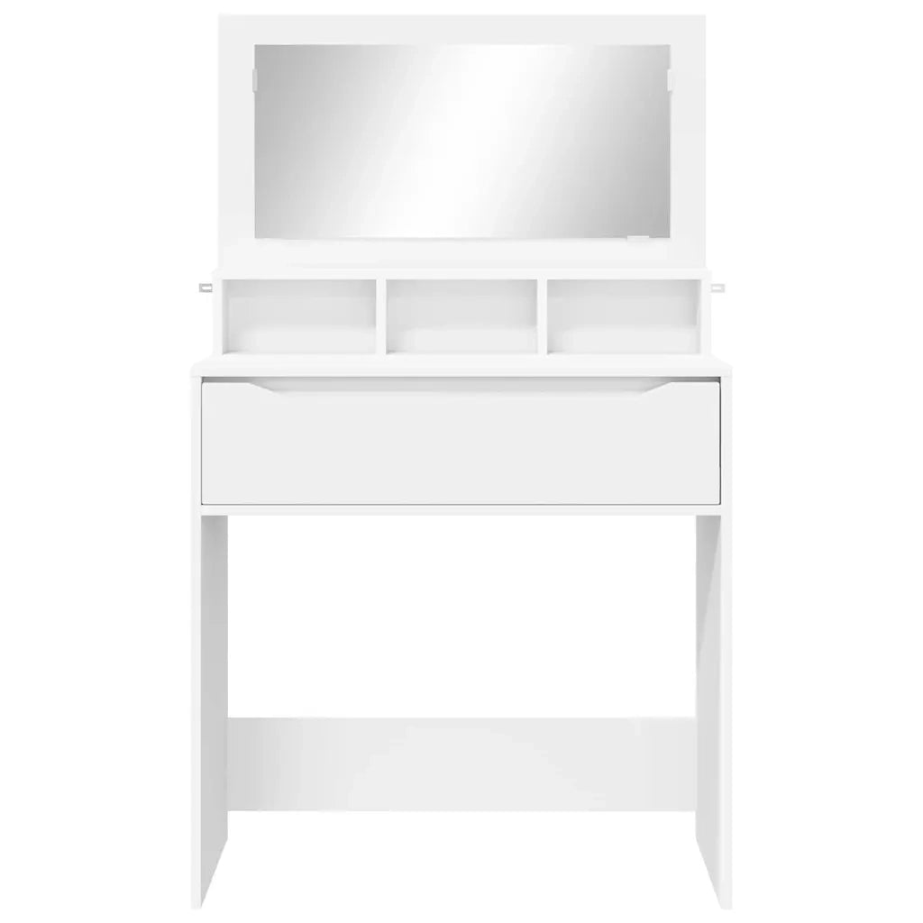 Tavoli da Trucco per Camera da Letto Bianco 80 x 39,6 x 135 cm