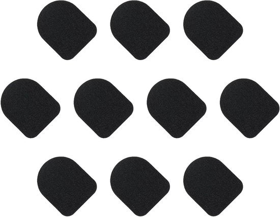 Manica Touchscreen con Stickers Alta Sensibilità Nero 32 Pezzi - Fibra di Carbonio Flessibile Ultra Sottile