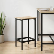 Sgabello da bar Rovere Sonoma 40 x 32 x 74 cm 8006147