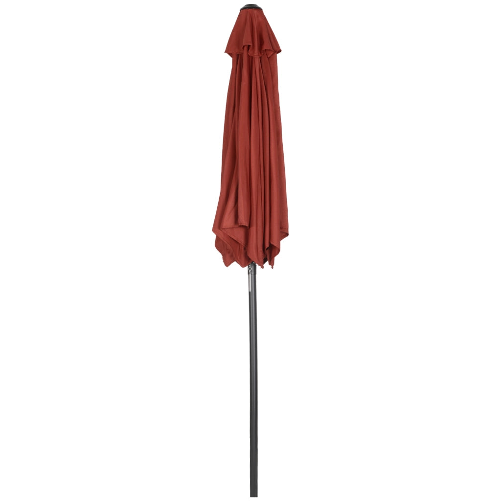 Ombrellone balcone giardino esterno ¨C zephmum ¨C esagonale ?196 cm rosso vino