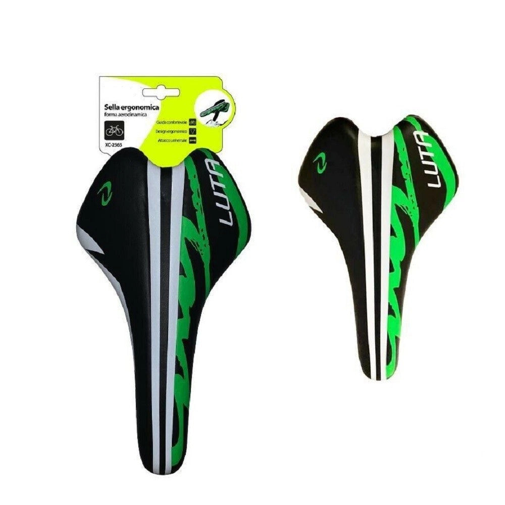 Trade Shop - Sella Sellino Bici Forma Aerodinamica Morbida Gel Sportiva Ergonomica Bmx Xc2565 -
