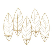 Porta Cand Leaf Da Muro cm 66x14x56