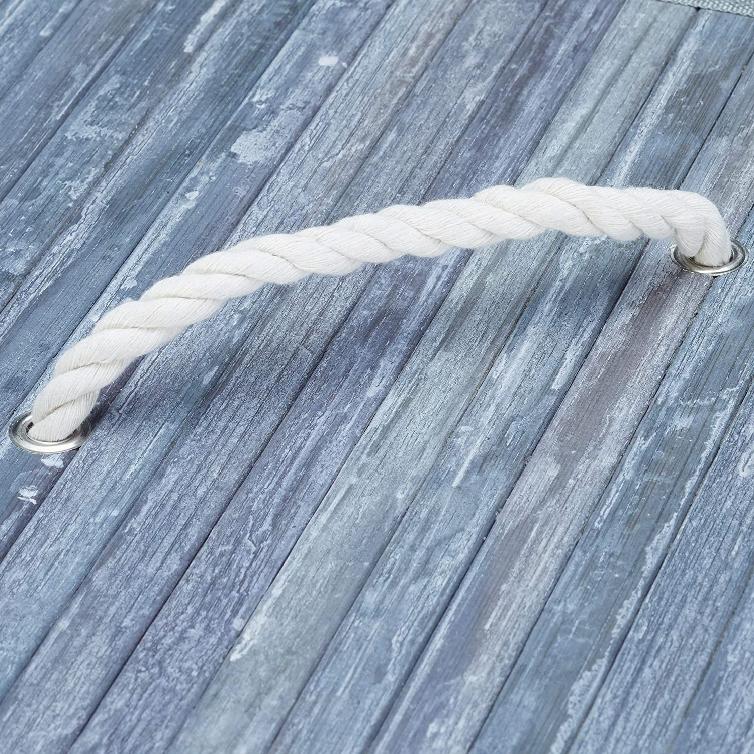 Portabiancheria pieghevole pieghevole con borsa triangolare 65 cm grigio bambù 13_0001902_5