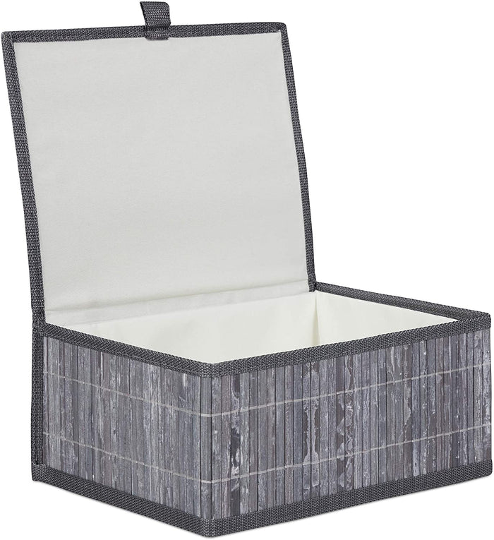 Set di 3 cestini portaoggetti decorativi in ​​bambù grigio 13_0002491_4