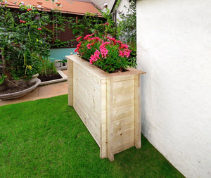 L'aiuola di giardino sopraelevata in legno - 100x38x69 cm - Timbela M613