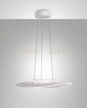 VELA SOSPENSIONE LED 3000K - 24W - 3400 lm BIANCA L.59x43CM. DIMMERABILE SMART C/ACC.