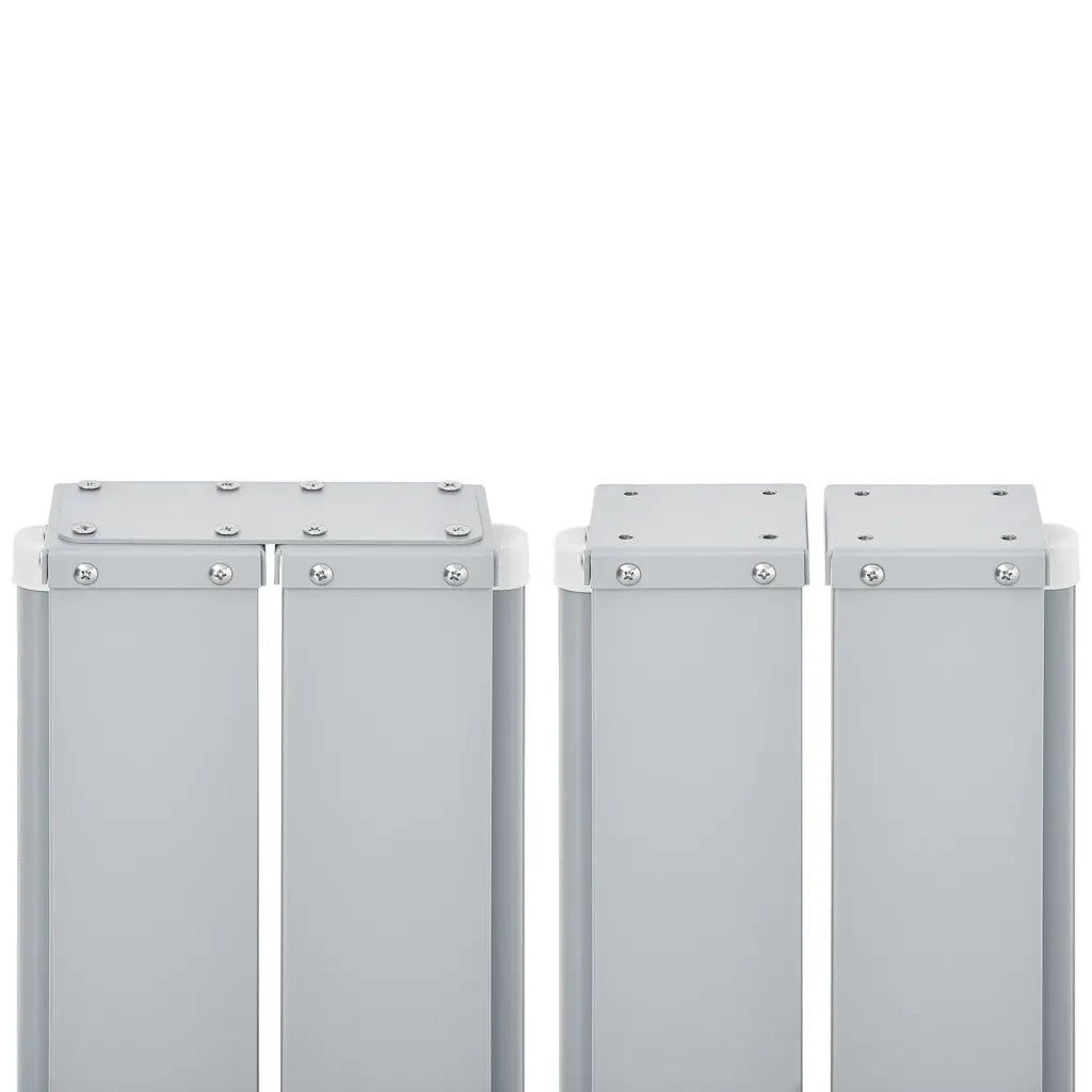 Tenda da Sole Laterale Retrattile Crema 100x1000 cm 48473