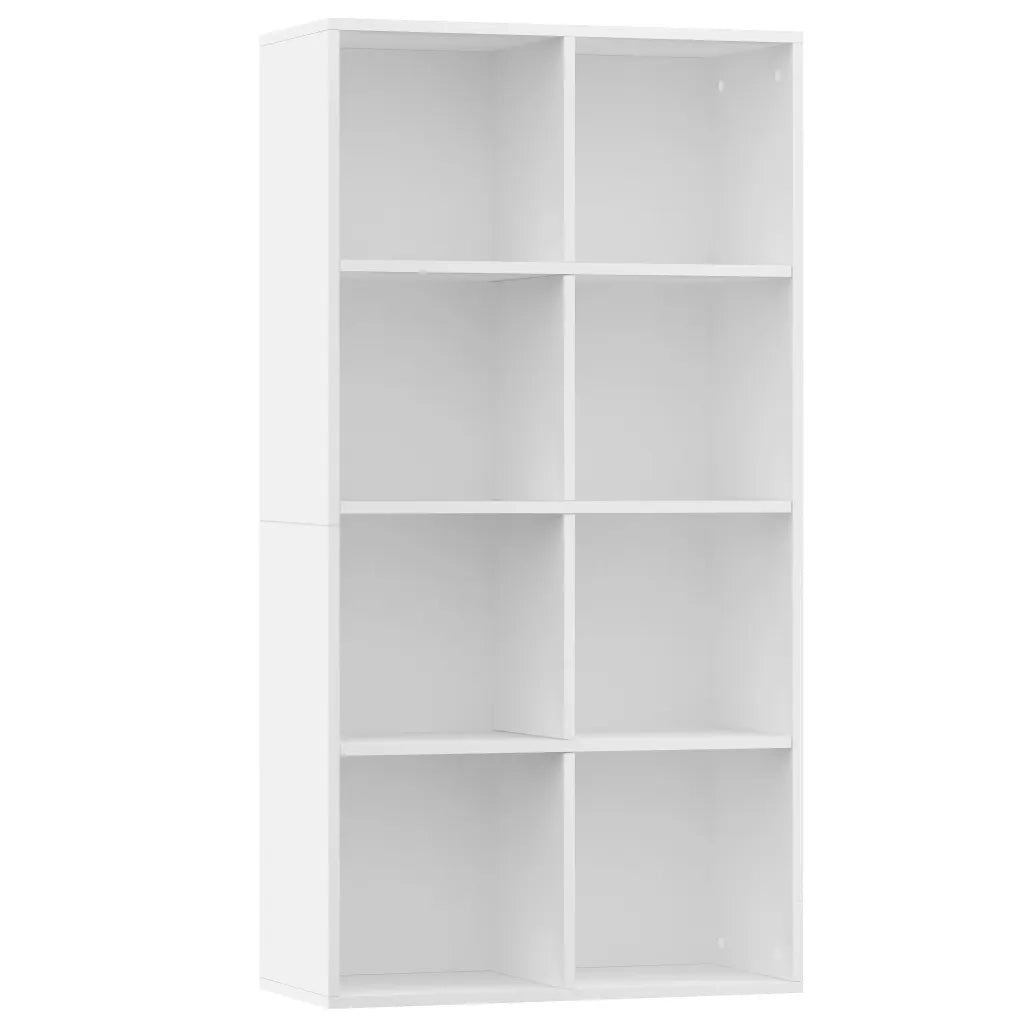 Libreria/Credenza Bianca 66x30x130 cm in Legno Multistrato 800153