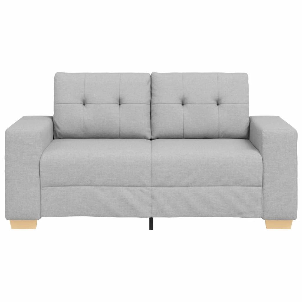 | Divano a due posti | con cuscino Grigio Nuvola Tessuto 4105076